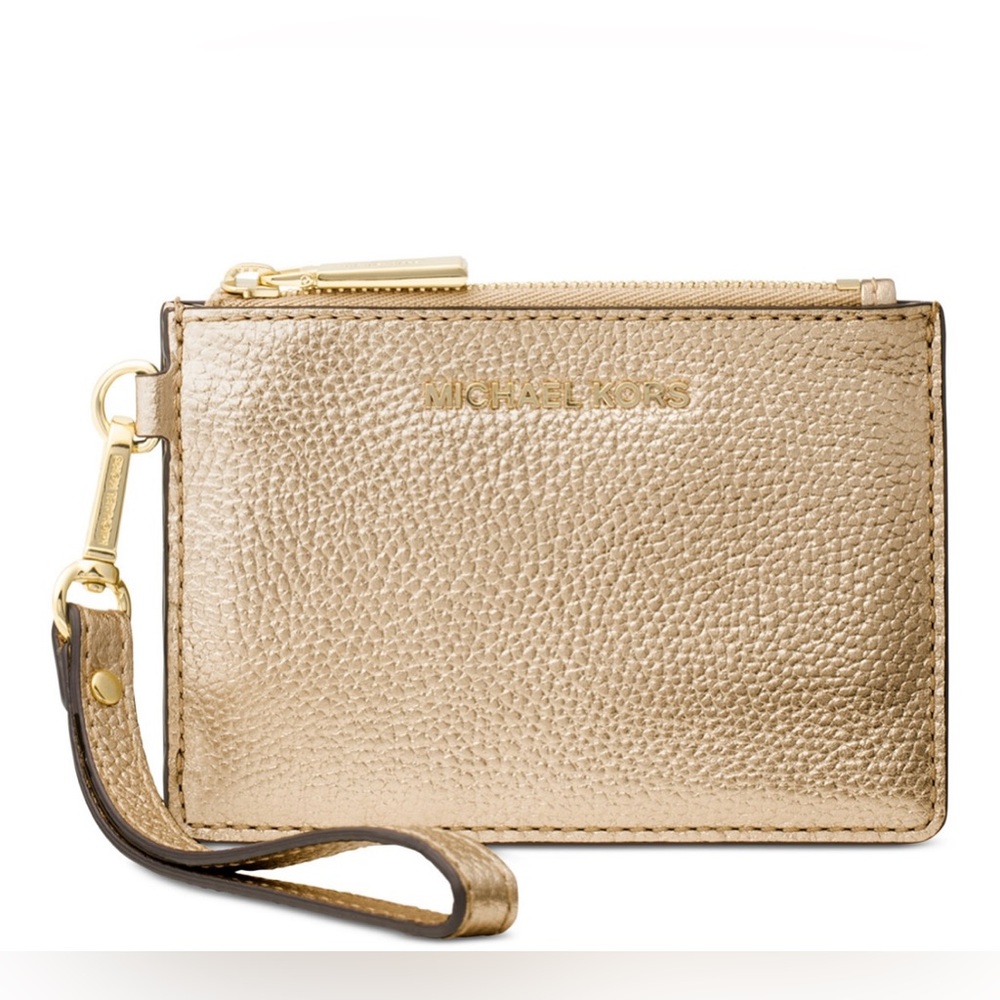 MICHAEL Michael Kors Gold Textured Wallet